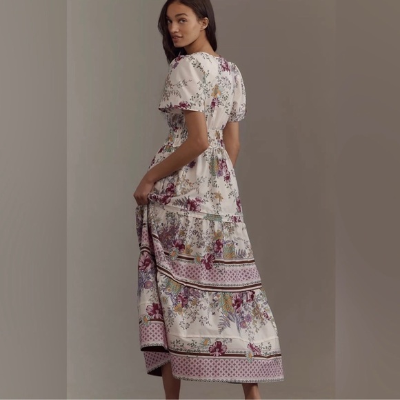 Anthropologie The Somerset Maxi Dress Size Large NEW - Picture 2 of 9